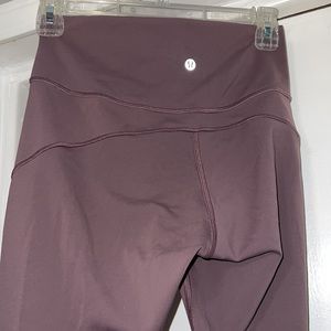 lululemon vintage plum leggings